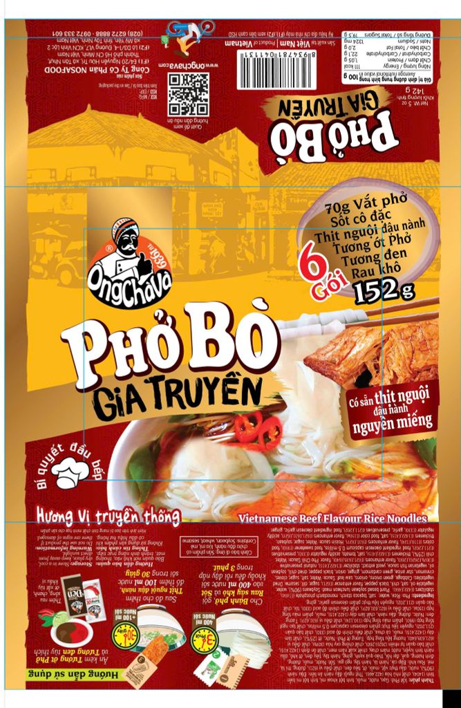  Phở Bò Gia Truyền 152gr 