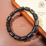  Vòng Tay Thạch Anh Tóc Đen Lu Thống 8mm 