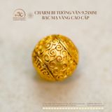  Charm Bi Tường Vân 9.74mm - Bạc Mạ Vàng Cao Cấp 