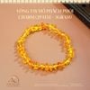 Vòng Tay Hổ Phách Phối Charm (29 Hạt - 3gram)