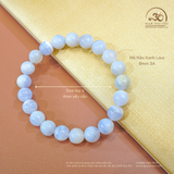  Vòng Tay Mã Não Xanh Lace 8mm 3A 