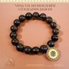Vòng Tay Hổ Phách Rêu Cổ Đại 12mm 22gram