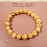  Vòng Tay Thạch Anh Tóc Vàng 9,5mm 7A 