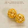 Charm Tú Cầu 7.55mm - Kim Loại Mạ Vàng