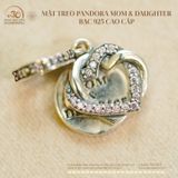  Charm Treo Mặt Treo Pandora Mom & Daughter (Bạc 925) 
