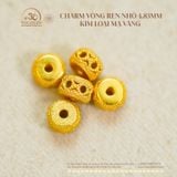  Charm Đệm Vòng Ren Nhỏ - Kim Loại Mạ Vàng 