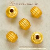  Charm 5 Vòng Nhỏ 4,65mm - Bạc 925 Mạ Vàng Cao Cấp 