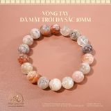  Vòng Tay Đá Mặt Trời Đa Sắc 10mm 