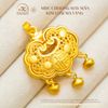  Mặt Dây Chuyền Chuông May Mắn 32,60mm - Kim Loại Mạ Vàng Cao Cấp 