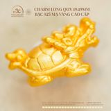  Charm Long Quy 19.19mm - Bạc 925 Mạ Vàng Cao Cấp 
