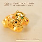  Mặt Dây Chuyền Linh Vật - Bạc 925 Mạ Vàng Cao Cấp 