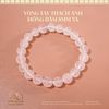 Vòng Tay Thạch Anh Hồng Đậm 8mm - 10mm 5A