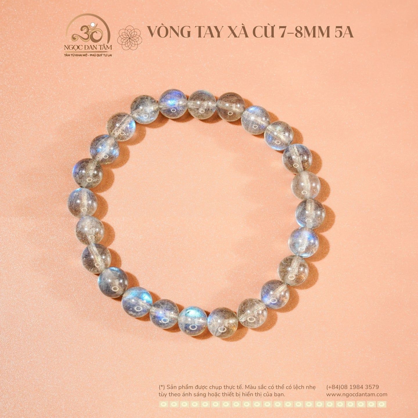  Vòng Tay Xà Cừ 7-8mm 5A 