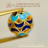 Charm Minh Châu Xanh - Kim Loại Mạ Vàng