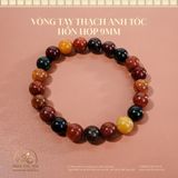  Vòng Tay Thạch Anh Tóc Hỗn 9mm 5A 