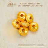  Charm Đệm 027 - Kim Loại Mạ Vàng Cao Cấp 