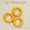 Charm Tròn Mạ Vàng 8mm - Bạc Mạ Vàng Cao Cấp