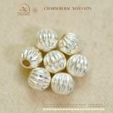  Charm Bạc Xoắn Lớn 5.05mm - Bạc Cao Cấp 