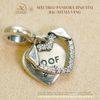Charm Treo Mặt Treo Pandora Tình Yêu Bạc 925