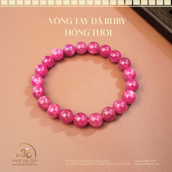 Vòng tay ruby quà tặng doanh nghiệp