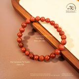  Vòng Tay Carnelian Tứ Xuyên 7mm 5A 