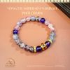 Vòng Tay Đá Super Seven 8mm 6A Phối Charm