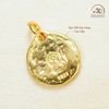  Mặt Dây Chuyền Tượng Vàng - Bạc 925 Mạ Vàng Cao Cấp 
