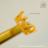  Charm Vương Miện - Kim Loại Mạ Vàng Cao Cấp 