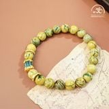  Vòng Tay Green Dragon Phối Charm Lu Thống 8mm 2A 