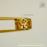  Charm Đồng Tiền 6mm - Kim Loại Mạ Vàng 