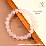  Vòng Tay Đá Thạch Anh Hồng 8mm 4A 