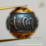  Charm Hạt Tròn Chú Omani 11,38mm - Bạc 925 Mạ Vàng Cao Cấp 