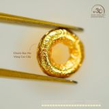  Charm Tròn Mạ Vàng Lớn 7,53mm - Charm Bạc Mạ Vàng Cao Cấp 