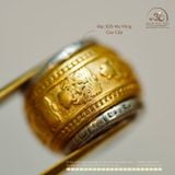  Charm Hạt Trống Chú Zakiram 11,16mm - Bạc 925 Mạ Vàng Cao Cấp 