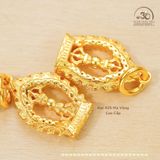  Mặt Dây Chuyền Kim Cang Tháp - Bạc 925 Mạ Vàng Cao Cấp 