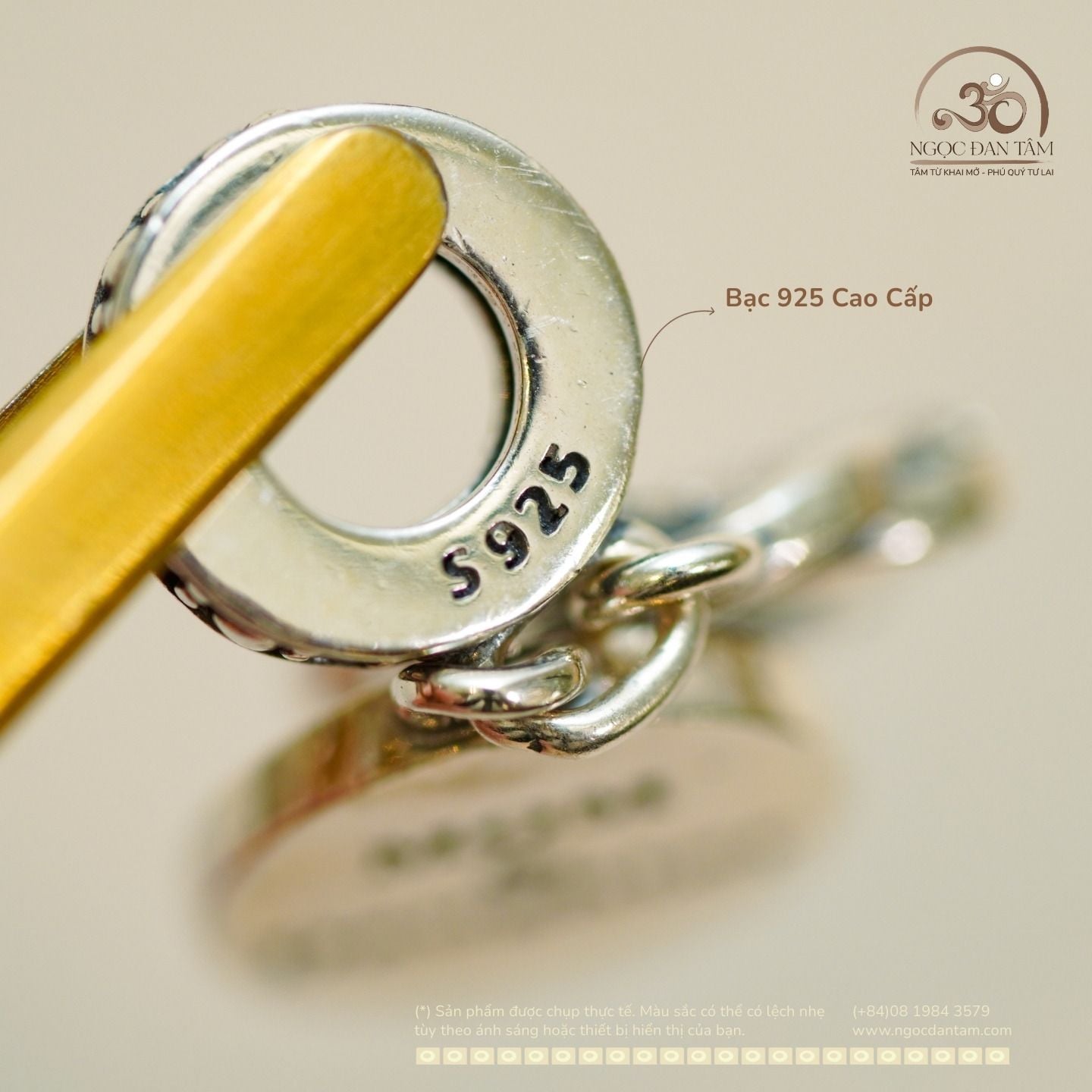  Charm Treo Mặt Treo Pandora Mom & Daughter (Bạc 925) 