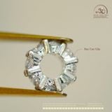  Charm Đệm Bạc Lấp Lánh 8mm - Bạc Cao Cấp 