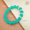  Vòng Tay Đá Amazonite 10mm 8A Phối Charm Cỏ 3 Lá 