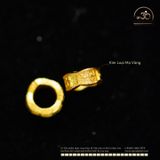  Charm Đệm Khắc Chữ - Kim Loại Mạ Vàng 