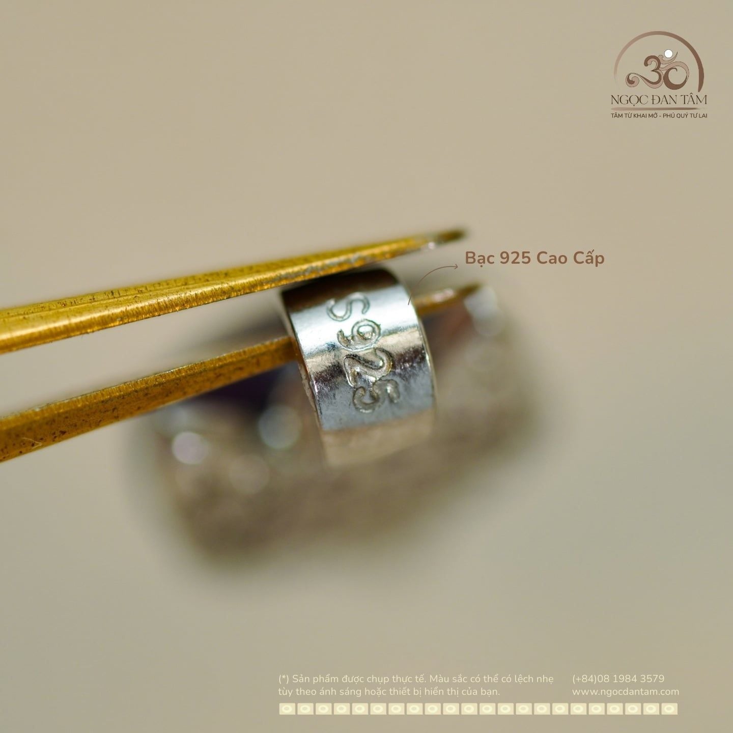  Mặt dây chuyền Hồ Ly Đá Tím 10.60mm - Bạc 925 Cao Cấp 