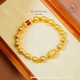  Lắc Tay Bạc Mạ Vàng Tứ Diện Phật 