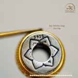  Charm Hạt Trống Chú Om - Bạc 925 Mạ Vàng Cao Cấp 