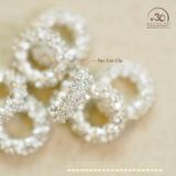  Charm Vòng Lấp Lánh 8mm - Bạc Cao Cấp 