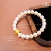 Vòng Tay ngọc trai 8MM Phối Charm cát tường