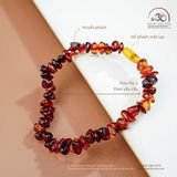  Vòng Tay Ngọc Phách An Xuân 5gram (Huyết Phách) 