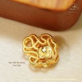  Charm Đuôi Cá 8mm - Bạc 925 Mạ Vàng Cao Cấp 