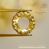  Charm Đệm Cỏ 4 Lá - Kim Loại Mạ Vàng 