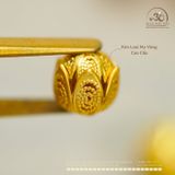  Charm Nụ Hoa 7.16mm - Kim Loai Mạ Vàng Cao Cấp 
