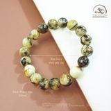  Vòng Tay Bạch Phách Rêu 11mm 12gram 