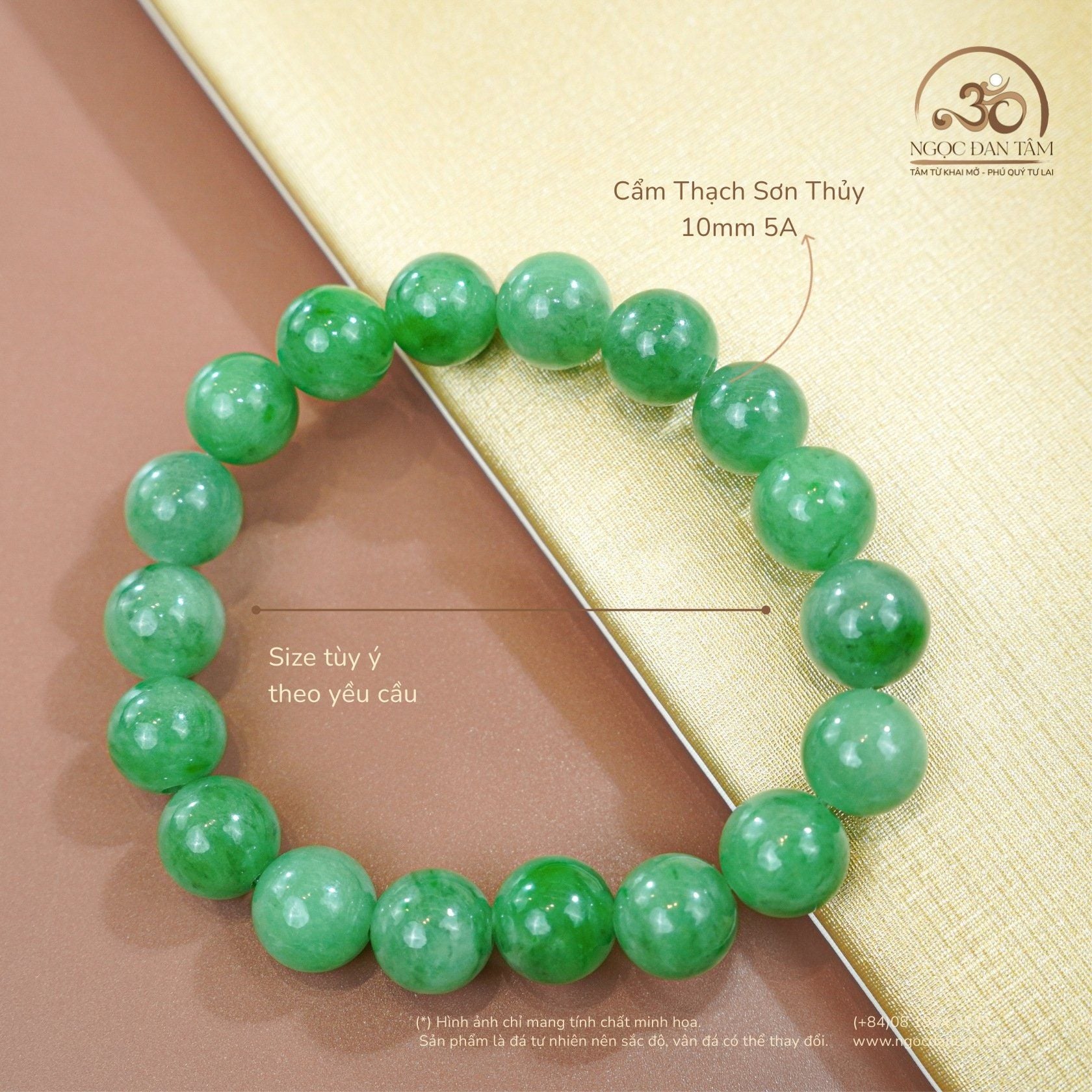  Vòng Tay Cẩm Thạch Sơn Thủy VIP 1 